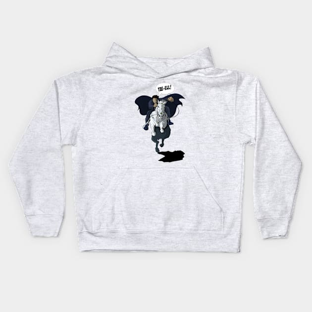 The King and Maximus Kids Hoodie by mattskilton